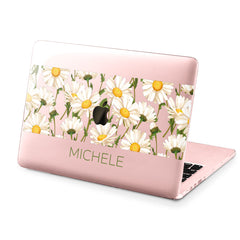 Lex Altern Hard Plastic MacBook Case Daisy Flowers