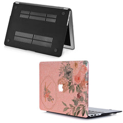 Lex Altern MacBook Glitter Case Floral Watercolor