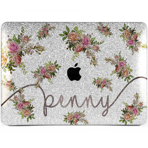 Lex Altern MacBook Glitter Case Rose Bouquets
