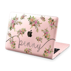 Lex Altern Hard Plastic MacBook Case Rose Bouquets