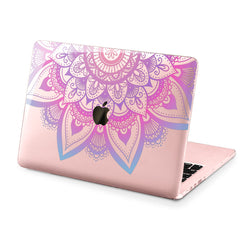 Lex Altern Hard Plastic MacBook Case Purple Mandala