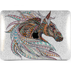 Lex Altern MacBook Glitter Case Painted Horse