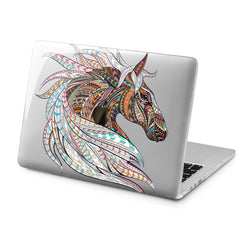 Lex Altern Lex Altern Painted Horse Case for your Laptop Apple Macbook.