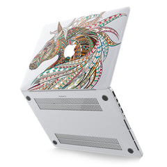 Lex Altern Hard Plastic MacBook Case Indian Horse