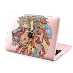 Lex Altern Hard Plastic MacBook Case Creative Lion