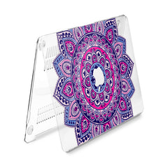 Lex Altern Hard Plastic MacBook Case Bright Pink Mandala