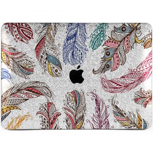 Lex Altern MacBook Glitter Case Amazing Feathers