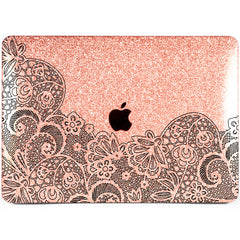 Lex Altern MacBook Glitter Case Painted Henna Pattern