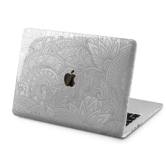 Lex Altern Lex Altern Mandala Lotus Theme Case for your Laptop Apple Macbook.