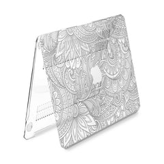 Lex Altern Hard Plastic MacBook Case Mandala Lotus Theme