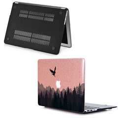 Lex Altern MacBook Glitter Case Black Raven