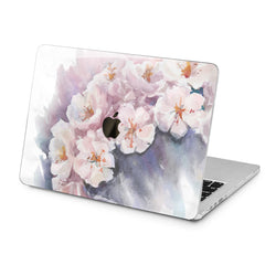 Lex Altern Lex Altern White Jasmine Blossom Case for your Laptop Apple Macbook.
