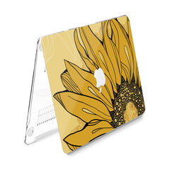 Lex Altern Hard Plastic MacBook Case Amazing Sunflower Print