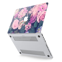 Lex Altern Hard Plastic MacBook Case Cute Pink Roses
