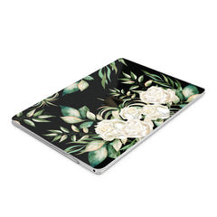 Lex Altern Hard Plastic MacBook Case Beautiful White Roses