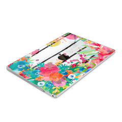 Lex Altern Hard Plastic MacBook Case Watercolor Floral Art
