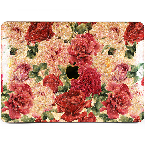 Lex Altern MacBook Glitter Case Rose Blossom