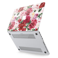 Lex Altern Hard Plastic MacBook Case Rose Blossom
