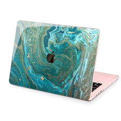 Lex Altern Hard Plastic MacBook Case Green Gouache