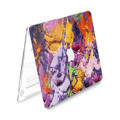 Lex Altern Hard Plastic MacBook Case Colorful Oil Paint