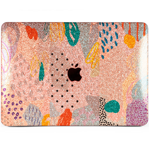 Lex Altern MacBook Glitter Case Cute Colored Art