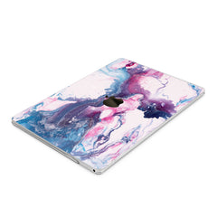Lex Altern Hard Plastic MacBook Case Purple Oil Art
