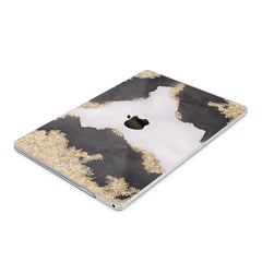 Lex Altern Hard Plastic MacBook Case Luxury Golden Art