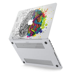 Lex Altern Hard Plastic MacBook Case Creative Brain