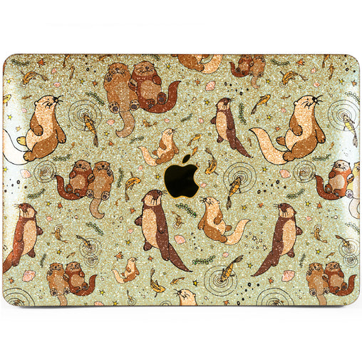 Lex Altern MacBook Glitter Case Funny 
Beaver