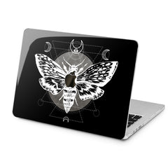 Lex Altern Lex Altern Death Head Moth Case for your Laptop Apple Macbook.