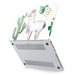 Lex Altern Hard Plastic MacBook Case Adorable Llama