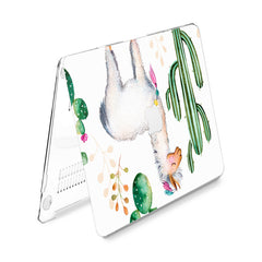 Lex Altern Hard Plastic MacBook Case Adorable Llama