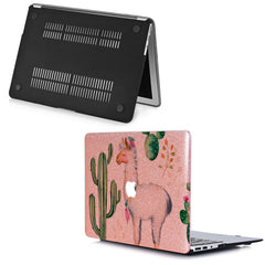 Lex Altern MacBook Glitter Case Adorable Llama