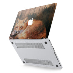 Lex Altern Hard Plastic MacBook Case Forest Fox