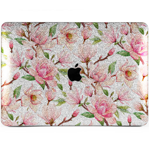 Lex Altern MacBook Glitter Case Gentle Magnolia