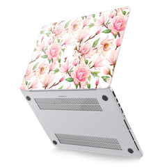 Lex Altern Hard Plastic MacBook Case Gentle Magnolia