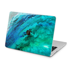 Lex Altern Lex Altern Green Watercolor Case for your Laptop Apple Macbook.