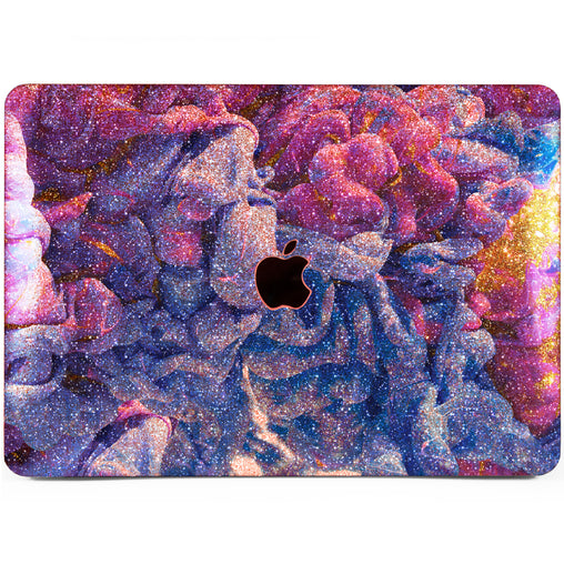 Lex Altern MacBook Glitter Case Purple Seaweed