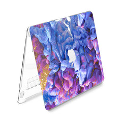 Lex Altern Hard Plastic MacBook Case Purple Seaweed