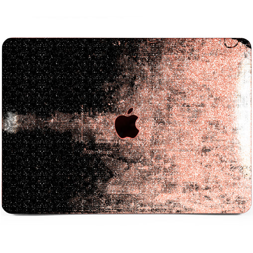 Lex Altern MacBook Glitter Case Black and White Theme
