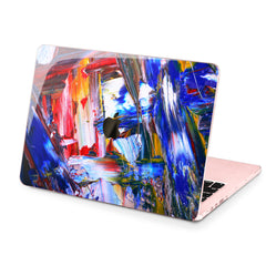 Lex Altern Hard Plastic MacBook Case Colorful Brushes Theme