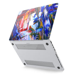 Lex Altern Hard Plastic MacBook Case Colorful Brushes Theme