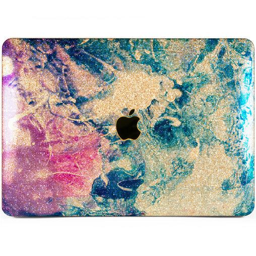 Lex Altern MacBook Glitter Case Frozen Abstract