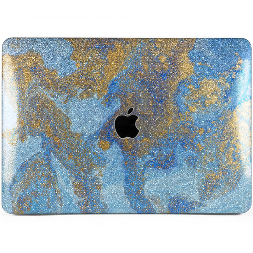 Lex Altern MacBook Glitter Case Beautiful Blue Paint