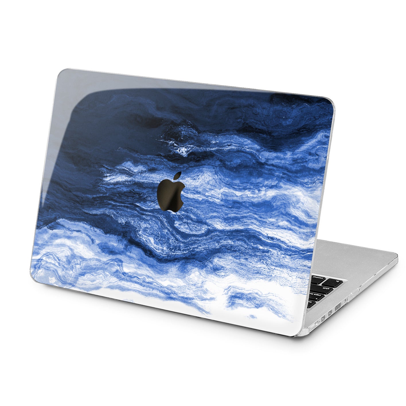 Lex Altern Lex Altern Creative Blue Art Case for your Laptop Apple Macbook.