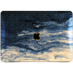 Lex Altern MacBook Glitter Case Creative Blue Art