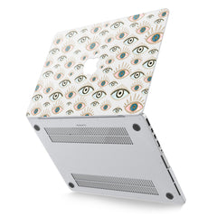Lex Altern Hard Plastic MacBook Case Eyes Pattern