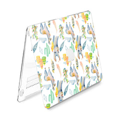 Lex Altern Hard Plastic MacBook Case Gentle Llamas