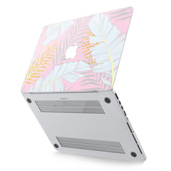 Lex Altern Hard Plastic MacBook Case Golden Fern
