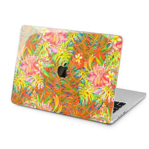 Lex Altern Lex Altern Bright Monstera Case for your Laptop Apple Macbook.